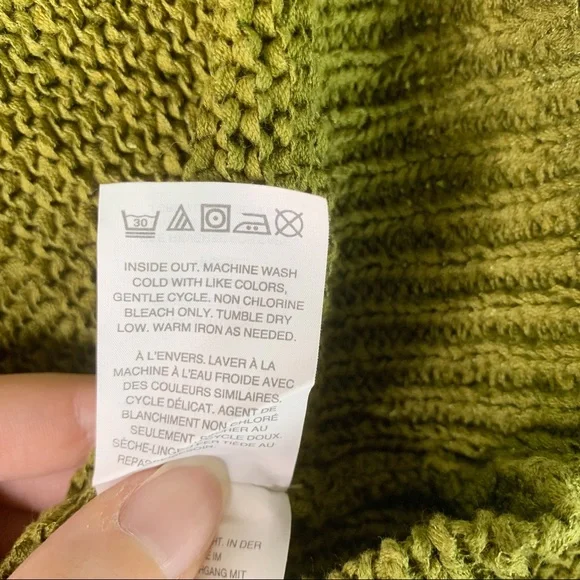 J. Crew flared sleeve swing green v-neck sweater - Picture 12 of 14